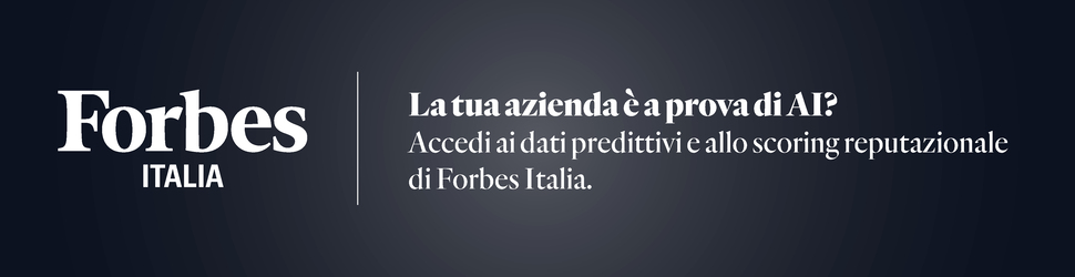 La tua azienda è a prova di AI? Accedi ai dati predittivi e allo scoring reputazionale di Forbes Italia.